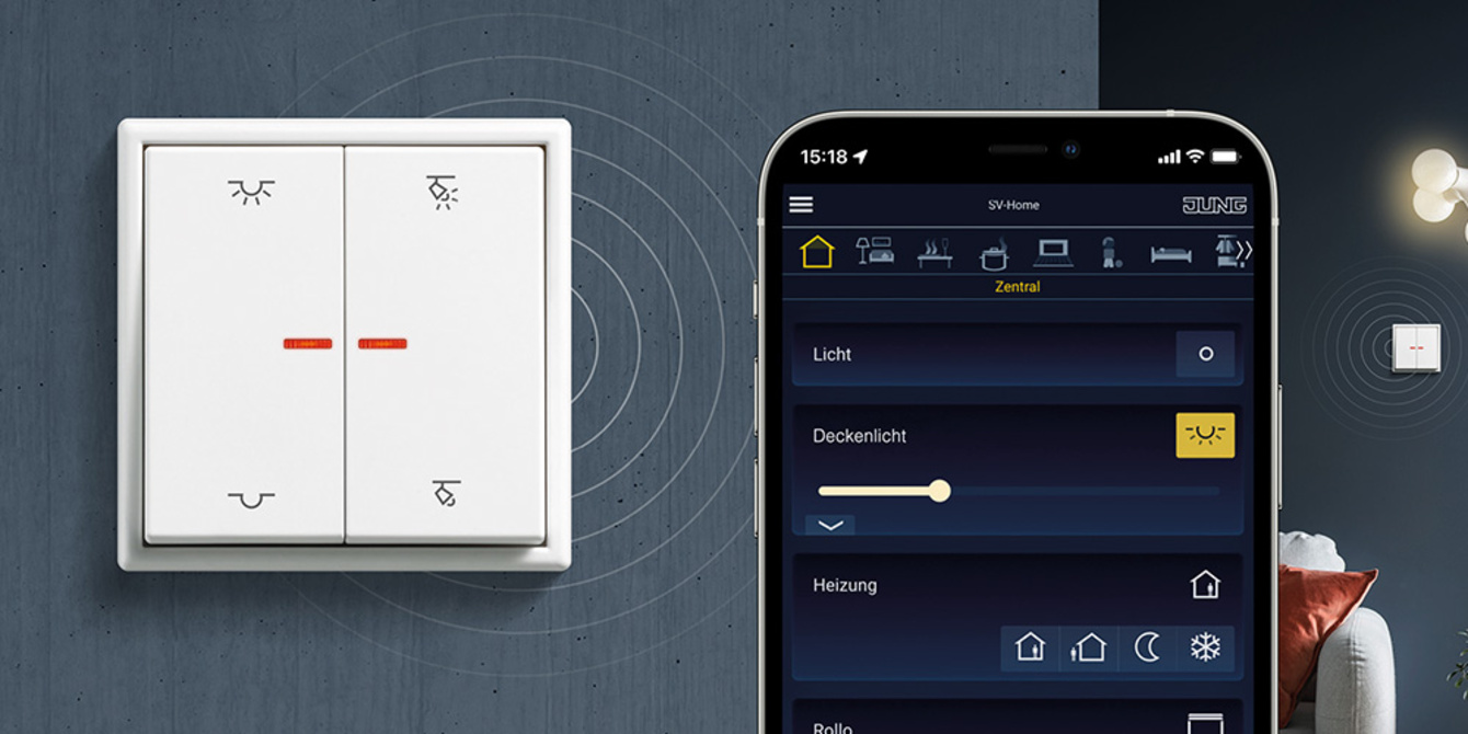 KNX RF Taster bei Duric ElektroSolution GmbH in Heilbronn